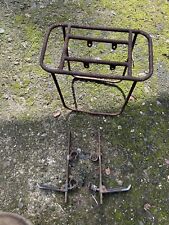 Repose Cale Pieds Et Porte Siège Ancien Moto Mobylette