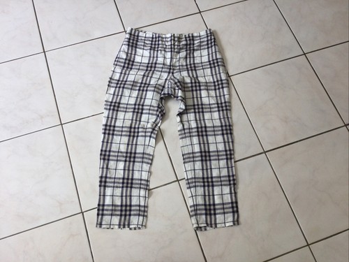 Pantalon pantacourt burberry - pantalon,