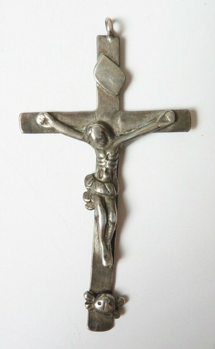 Pendentif grande croix - croix, argent