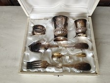 Coffret de baptème en métal