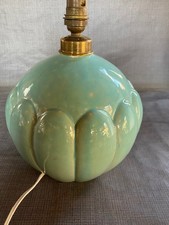LAMPE EN FAIENCE CERAMIQUE DE