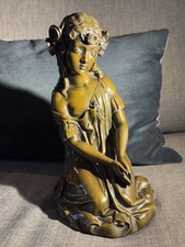 Sculpture Jeune Fille Bronze 