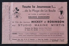 Publicité club journal mickey - club,