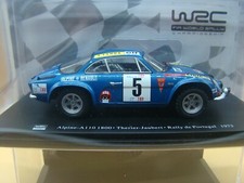 ALPINE A110 1800 RALLY DU PORTUGAL 1973 1/24 IXO Neuf Boite d'Origine