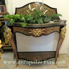 Console Jardiniére en marqueterie Boulle époque Napoléon III parfait état