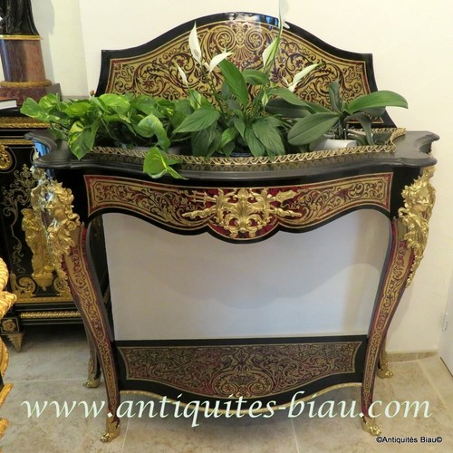 Console jardiniére - console, en