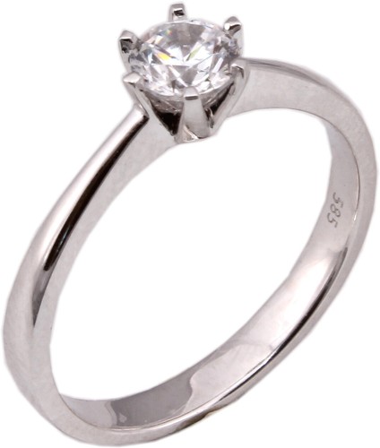 Bague femme solitaire - femme,