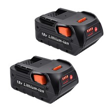 2Pack 6Ah Batterie pour AEG 18V L1820R L1825R L1830R L1840R L1850R L1860R B1830R