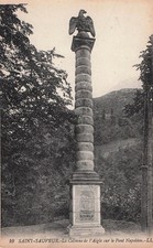 65 SAINT SAUVEUR LA COLONNE DE L AIGLE SUR LE PONT NAPOLEON