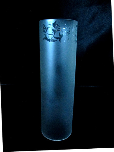 Verre cylindrique lampe - verre,