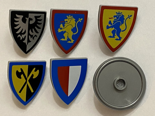 Lego castle choose your shield - your,