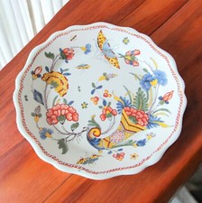 Rouen. Assiette en faïence