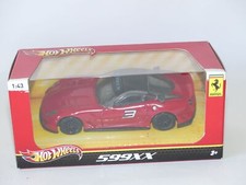 FERRARI 599 XX Rouge HOTWHEELS 1:43 boite carton