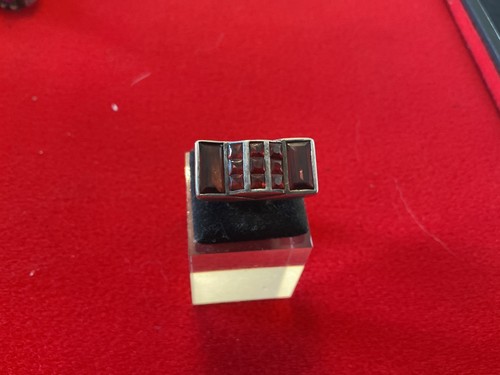 Bague tank art déco - , argent