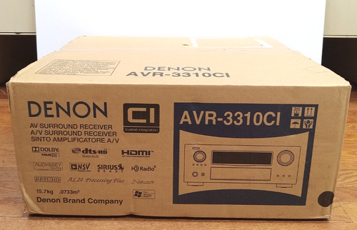 Denon avr 3310ci channel - avr-3310ci, 7.1