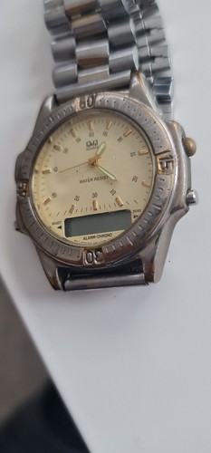Montre chronographe qsq quartz - montre,