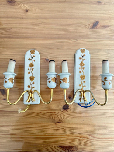 Appliques bougeoirs - appliques,
