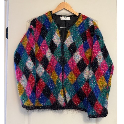 Vintage 90s mohair cardigan - vintage,