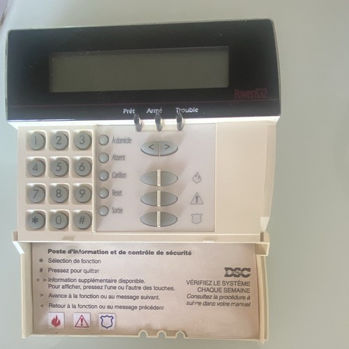 Dsc power832 clavier panneau - power832,