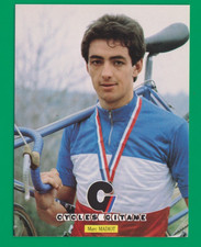 CYCLISME carte cycliste MARC MADIOT Champion de France équipe RENAULT 1983