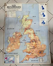 ancienne carte affiche