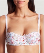 soutien gorge corbeille sexy Aubade Bahia & Moi Prairie taille 85D Us 32D