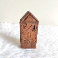 Figurine Antique En Bois De