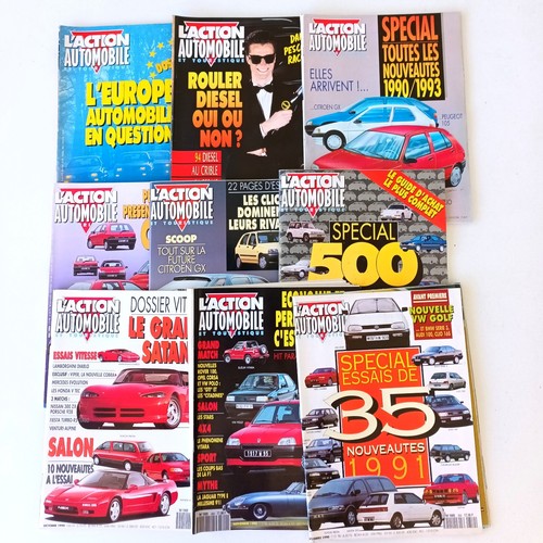 Lot revues action - lot, 9