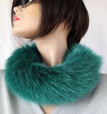 Fourrure Écharpe Renard Bleu