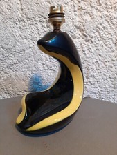 Lampe céramique jaune - , et