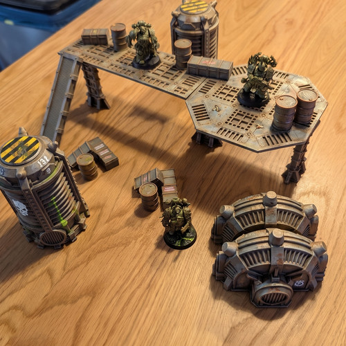 Décor wargame plateforme