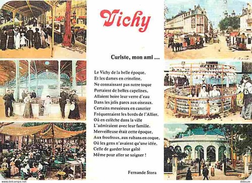 Carte postale vichy - -,