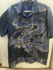 ODO Mens Black Blue Dragons