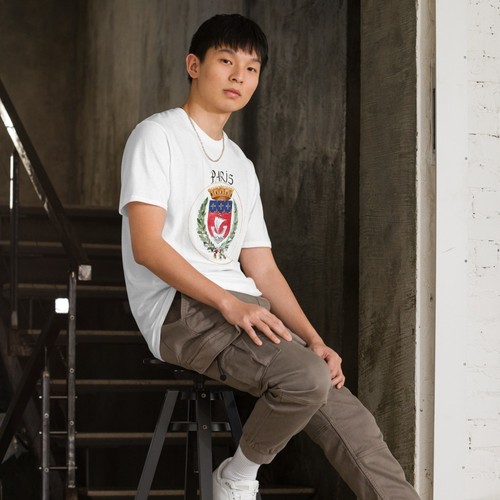 Tee shirt blason paris - tee-shirt,