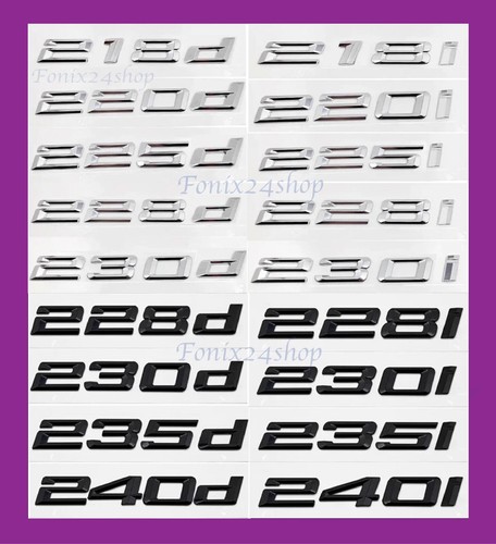 Lettres bmw série - bmw,