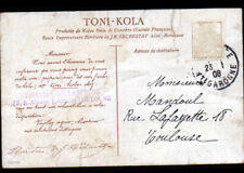 TOULOUSE (31) DOMAINE de LASTOUR / Publicité VIN TONI-KOLA avec KOLAS de GUINEE