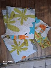 parure lit enfant 1 personne motif dinosaure bon état 