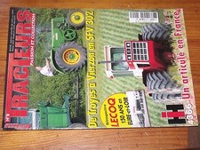 $$$ Revue Tracteurs N°8 Troyes - Vierzon SFV 302  Lecoq  Articule  Amazone