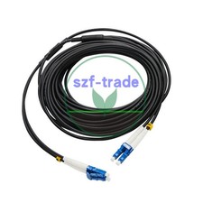 250M Black Armored Fiber Cable