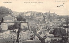 LUXEMBOURG-VILLE - Vue prise du Boulevard de la Pétrusse - Ed. Charles Bernhoeft