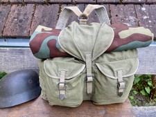 sac à dos allemand Rucksack WH DAK  modifié front sud F Müller Nürnberg 1943 WW2