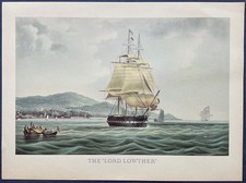 Voilier Lord Lowther Gravure
