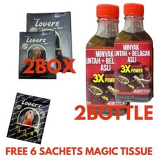 2 x huile de boue de sangsue de montagne AVEC 2 BOÎTES tissu magique - retard...