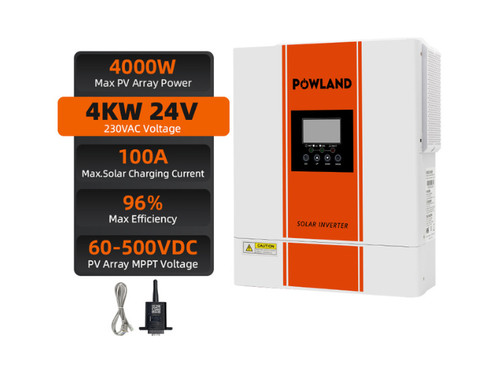 4kw onduleur solaire hybride - onduleur,