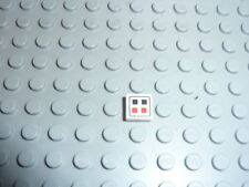LEGO Espace Space White tile ref 3070bp06 Set 6989/6830/6990/6932/6896/6862/6953