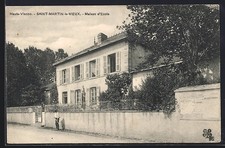 CPA Saint-Martin-le-Vieux, Maison d´École 