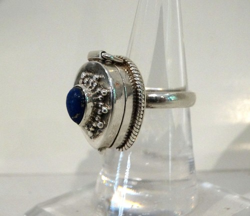 Bague poison argent - poison, en