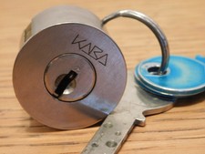 CYLINDRE SUISSE KABA 29MM 24MM serrure 3 clés VERROU barillet de porte SWISS