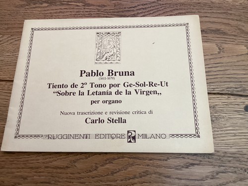 Orgue pablo bruna tiento de - orgue,