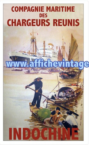 Affiche poster indochine - affiche,